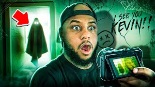 Ghost Hunting in a HAUNTED Abandoned Building.. (Vacant)
