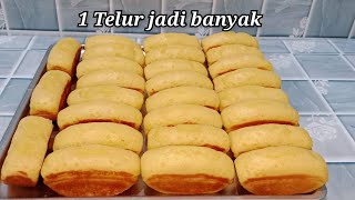 1 Telur jadi banyak rasanya juara || Pukis ekonomis