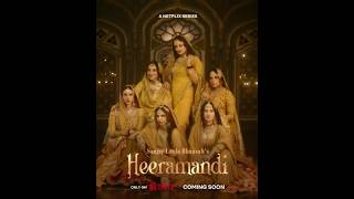 Here is a glimpse into the beautiful and intriguing world of #Heeramandi Coming soon! #netflix
