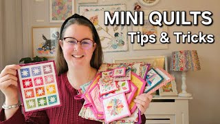 MINI QUILTS that I've made | FPP \u0026 EPP | Tips \u0026 Tricks