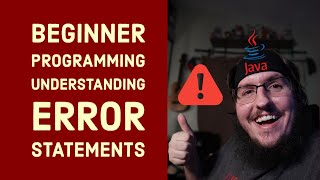 Beginner Java - Fix your Errors in 1 Video!