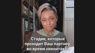 Стадии, которые проходит Ваш партёр, во время неконтакта. Прямой эфир, от 17 июня 2023 г. Мотивация.