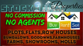 STOCKHOLM    PROPERTIES  ☆ Sell •Buy •Rent ☆ Flats~Plots~Bungalows~Row Houses~Shop $Real estate ☆ ●□