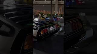 Outta time… but spicy….🏎️ @akiba_delorean #japan #daikoku #cars #delorean #carmeet #shorts