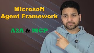 How Microsoft Agent Framework Uses A2A and MCP for Multi-Agent Communication | Demo Included