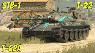 STB-1, T-62A & T-22 ● WoT Blitz