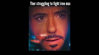 Thor vs Ironman 🔥 #shorts #viral