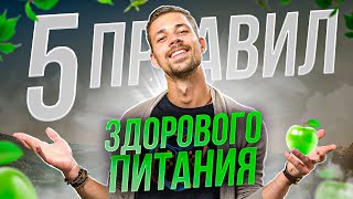 ТОП 5 ПРАВИЛ ЗДОРОВОГО ПИТАНИЯ | Еда живая и мертвая | Советы от биохакера