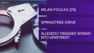 Man arrested, charged with domestic violence in Columbia