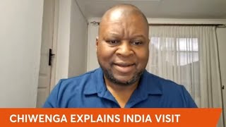 WATCH LIVE: Chiwenga explains family visit to India