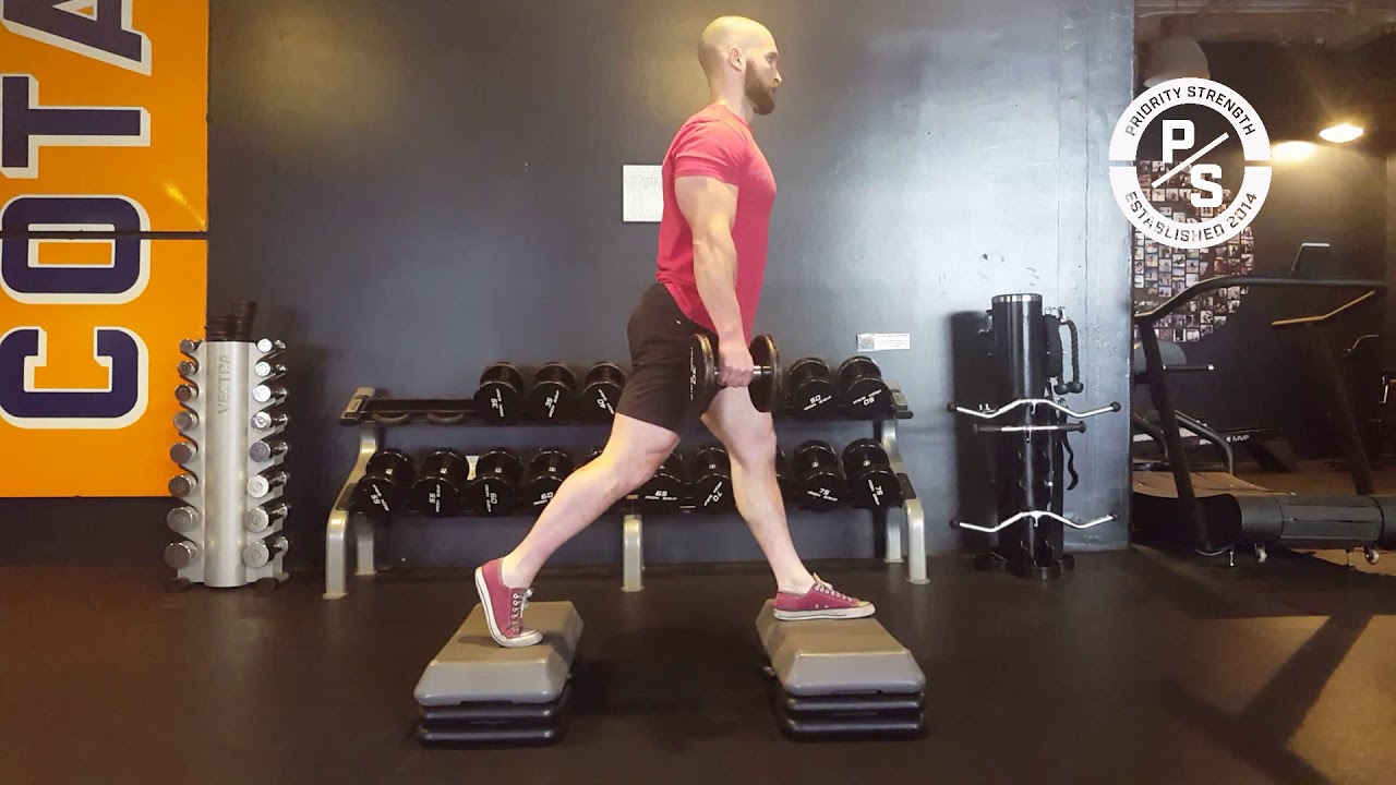 Deficit Split Squat Youtube