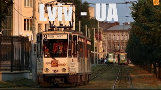 Abends bei den Tatra KT4 in Lviv (2015)