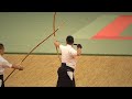 kyudo demonstration world champion team kagami biraki 2019