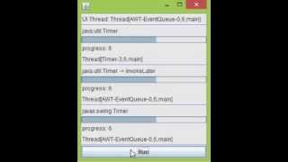 java.util.Timer and javax.swing.Timer