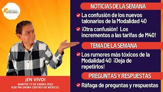 Armando pensiones , confusiones en talonarios y aumentos de M40  Episodio #2