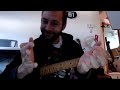 how to play glistening by flipturn on guitar rhythm lesson