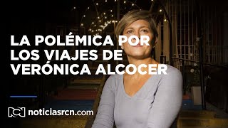 La polémica por los viajes de Verónica Alcocer: 63 millones de pesos costaron