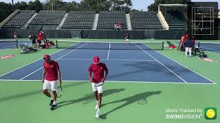 Samir Banerjee and Aryan Chaudhary (Stanford) vs. Caelan Potts and Diego Jarry (Saint Mary’s)