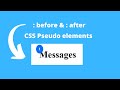 Learn CSS pseudo (before and after) elements in 4 mins