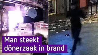 Explosie bij dönerzaak, dader op beeld I Plaats Delict