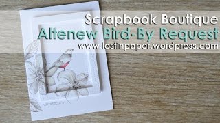 Altenew Bird Window - Eclipse Window Technique By Request!