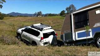 TOYOTA PRADO Towing KEDRON Caravan