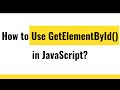 ✅ GetElementById JavaScript | More Practical Coding Example
