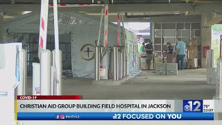 As COVID surges, Mississippi sets up second field hospital