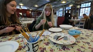 Visiting Emma Bridgewater’s decorating studio 🎨 🏺