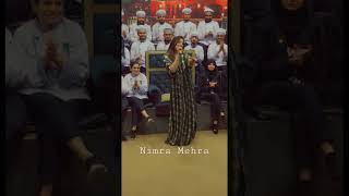 Nimra mehra Famous Singer #song #viral #kami #famouspoetry #funny #dance #program #nimra