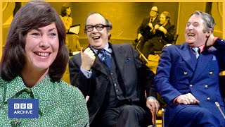 1973: MORECAMBE and WISE Interview | Val Meets the VIPs | Comedy Icons | BBC Archive