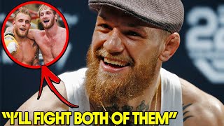 Conor McGregor RESPONDS To Jake And Logan Paul Calling Him Out