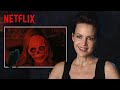 Carla Gugino is Mike Flanagan's Raven | The Fall of the House of Usher | Netflix