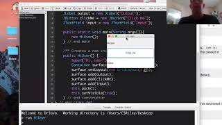 java 1 9 Event Handling and Basic layouts