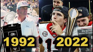 The Final Play of Every College Football National Championship Game (1992-2022)