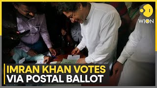 Former Prime Minister Imran Khan Votes from Jail: Pakistan Elections 2024 | Latest News | WION