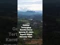 Gempar .. Terekam Jelas Kamera Drone Gunung di Jatim Terlihat Seperti Wajah Manusia Tidur