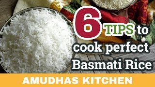 6 Tips to cook perfect Basmati rice in Tamil |  Long Grain | Non Sticky | Easy Method