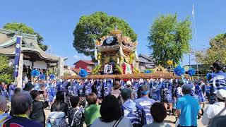 [4K][魚吹八幡神社][播州秋祭り2024] 蛭子神社 長松