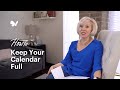 How to Keep Your Calendar Full | 5 Steps to optimize your schedule and client list