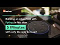 Best Amazon Alexa Skills with Python in less than 5 minutes with only the web browser!