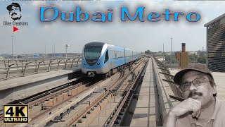 Dubai Metro | Union to rashidiya | Dilee Creations | 4K