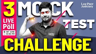 RJS 2024 Special : 3 Mock Test Challenge by Surya Sir