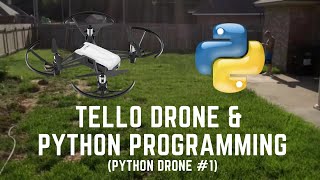Tello Drone and Python Programming | #146 (Python Drone #1)