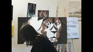 Démonstration de peinture à l'huile avec Céline Émond