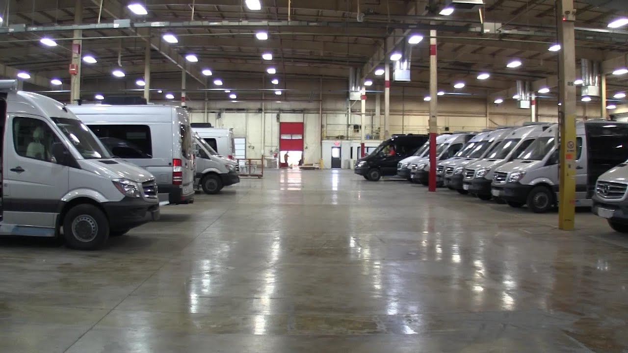 Winnebago Class B Factory Tour! - YouTube