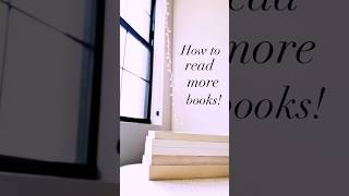 How to read more books 📚 #books #booktok #booktube #bookstagram #bookrecommendations #bookshorts