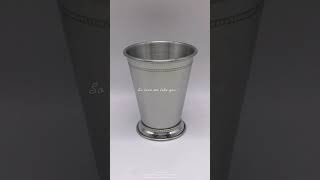 12oz/350ml Stainless Steel Silver Color Mint Julep Cup