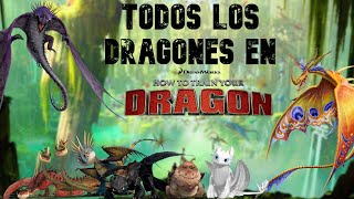 Todas las CLASES de DRAGONES: Saga Como Entrenar a tu Dragón