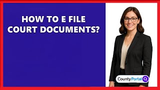 How To E File Court Documents?